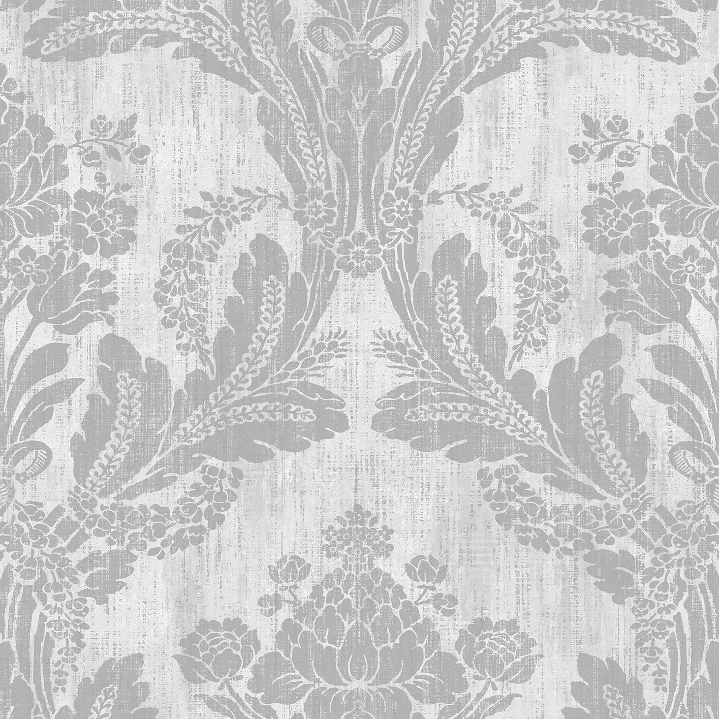 Looking 2835-M1409 Deluxe Neutrals Damasks Wallpaper by Advantage