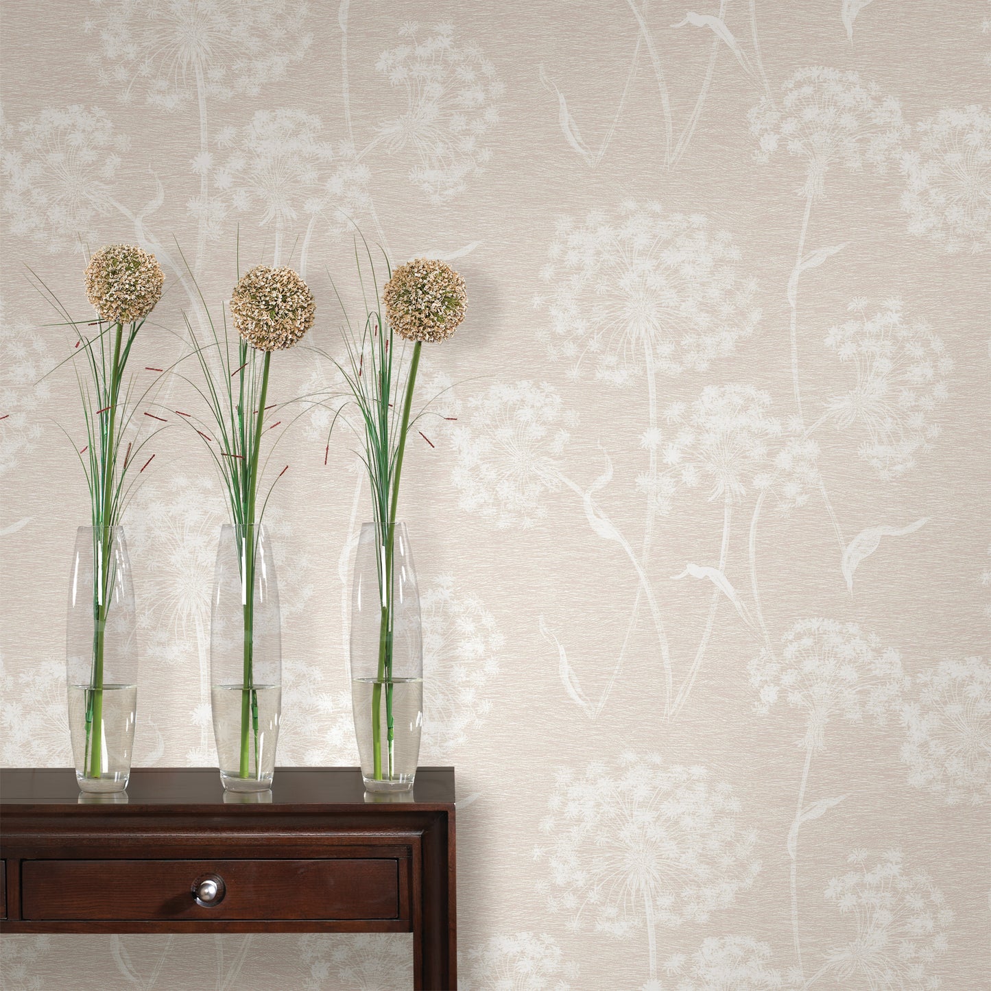 Search 2836-24578 shades of grey neutrals florals flowers wallpaper advantage Wallpaper