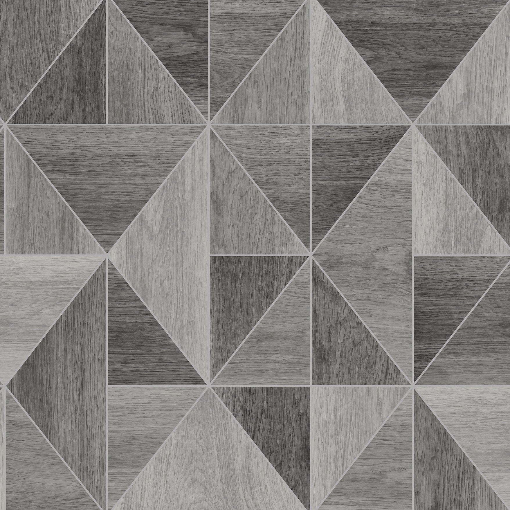 Acquire 2836-24963 Shades of Grey Greys Geometrics Wallpaper by Advantage