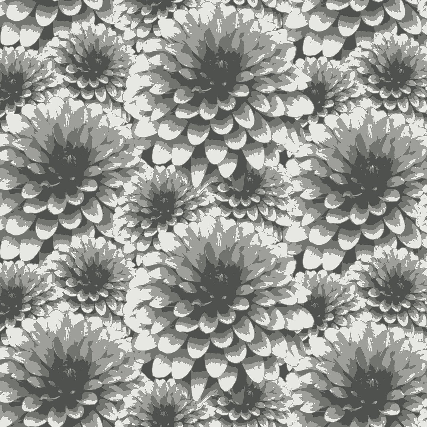 Select 2861-87518 Equinox Umbra Charcoal Floral Charcoal A-Street Prints Wallpaper