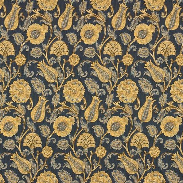 Buy 28912.540.0 Outer Banks Indigo Botanical/Foliage Blue Kravet Couture Fabric