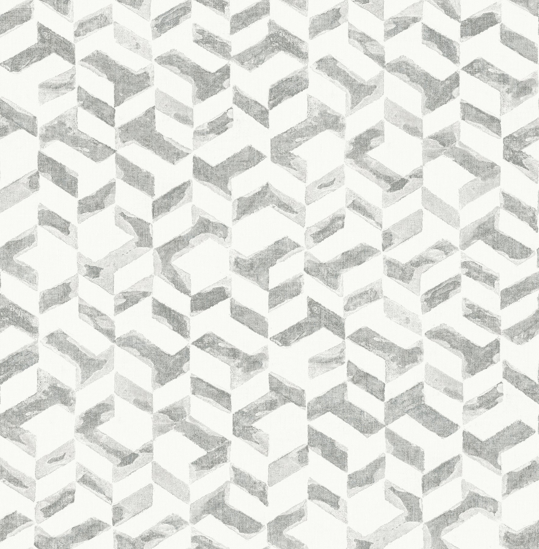 Buy 2902-25501 Theory Instep Platinum Abstract Geometric A Street Prints Wallpaper