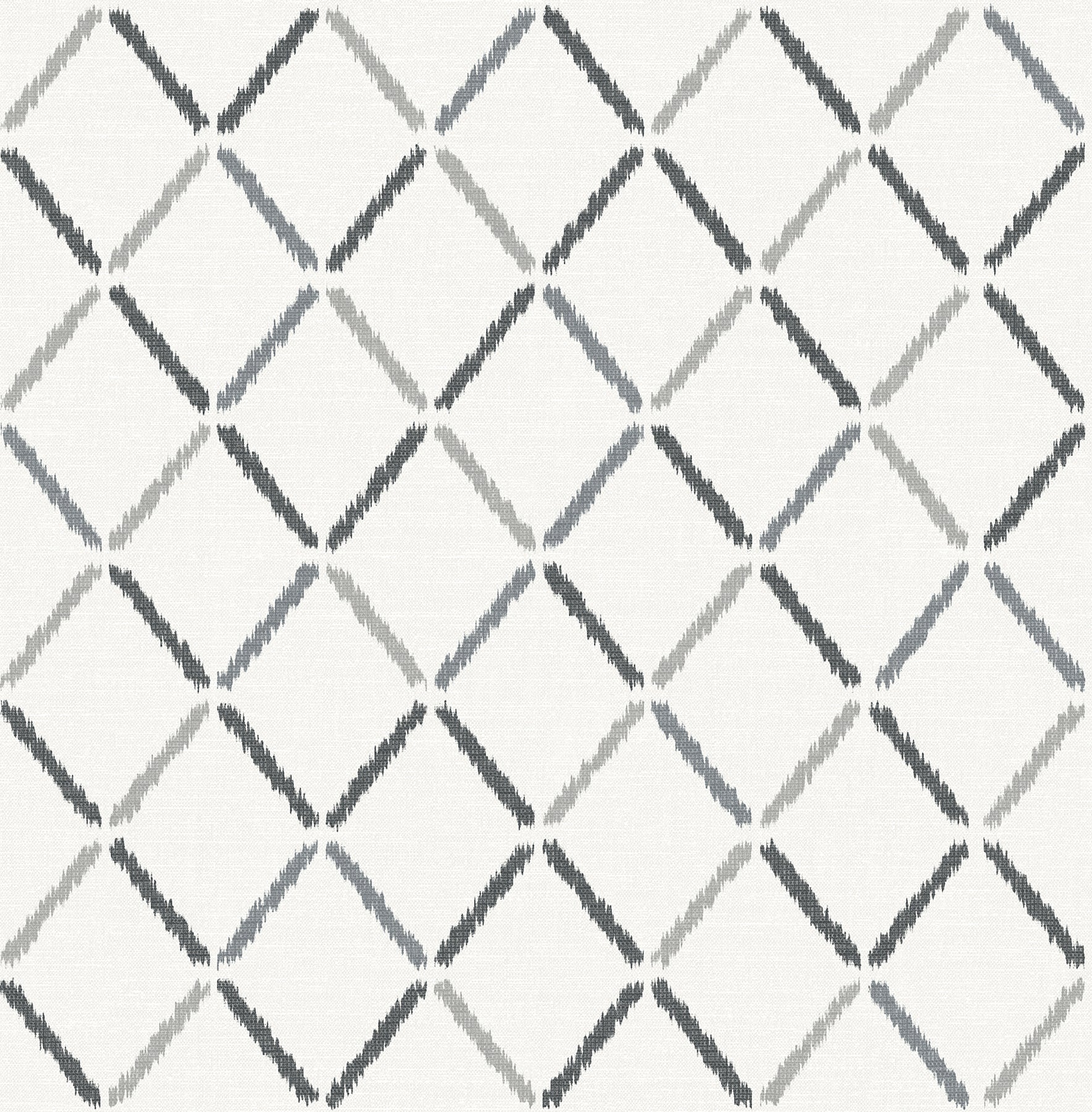 Buy 2902-25534 Theory Allotrope Charcoal Linen Geometric A Street Prints Wallpaper