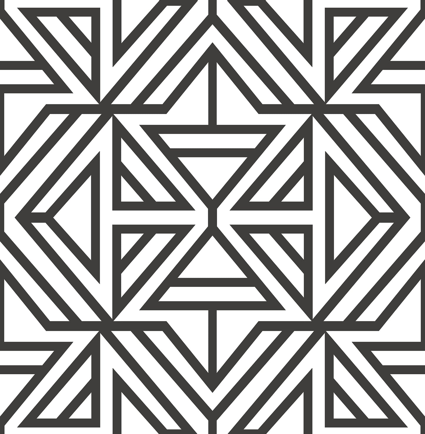 Order 2902-25553 Theory Helios Black Geometric A Street Prints Wallpaper