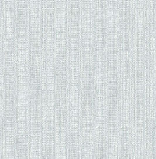 Purchase 2903-25287 Blue Bell Chenille Light Blue Faux Linen A Street Prints Wallpaper