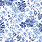 Select 2903-25810 Blue Bell Gwyneth Indigo Floral A Street Prints Wallpaper