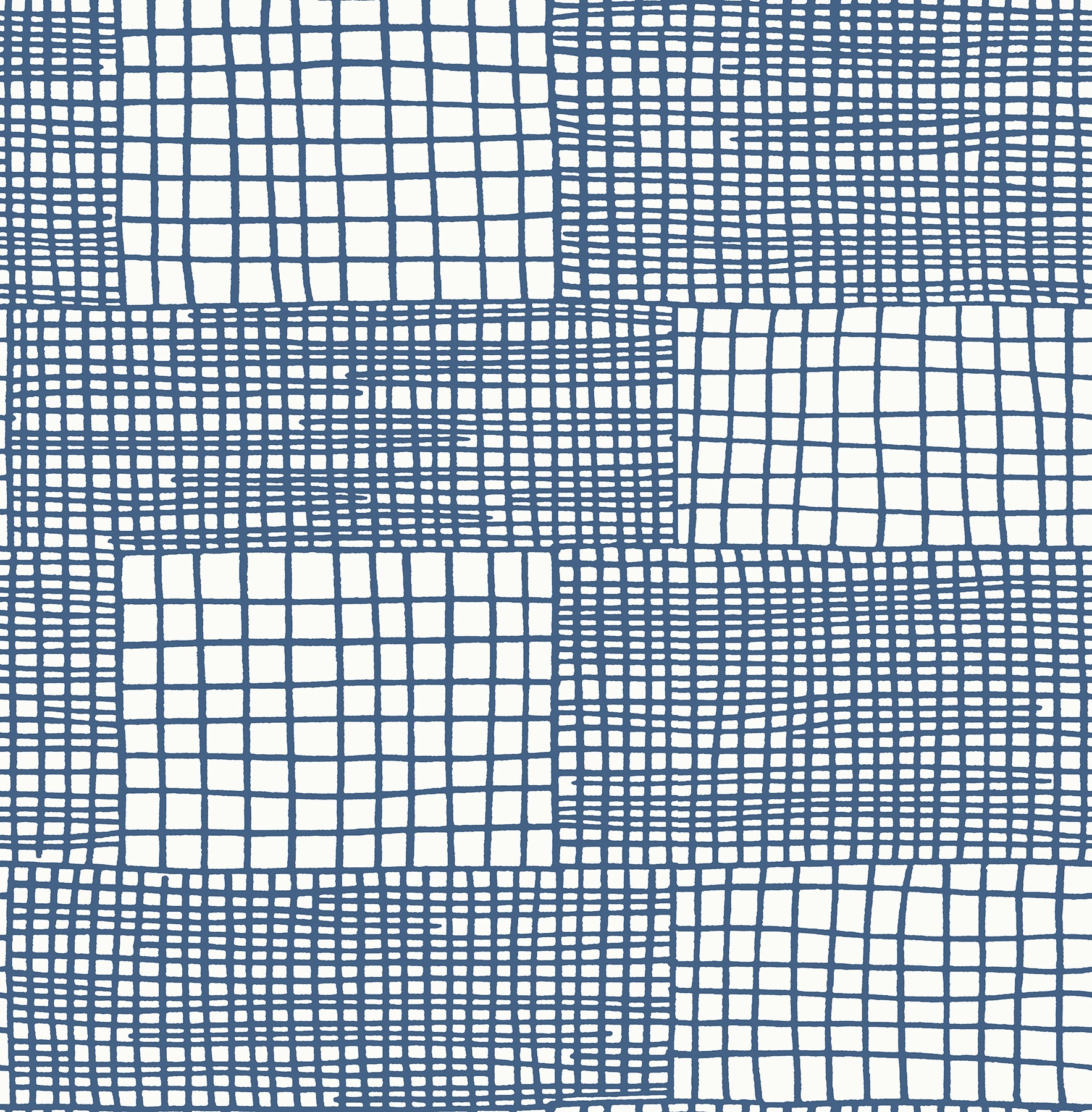 Purchase 2903-25822 Blue Bell Maxwell Blue Geometric A Street Prints Wallpaper