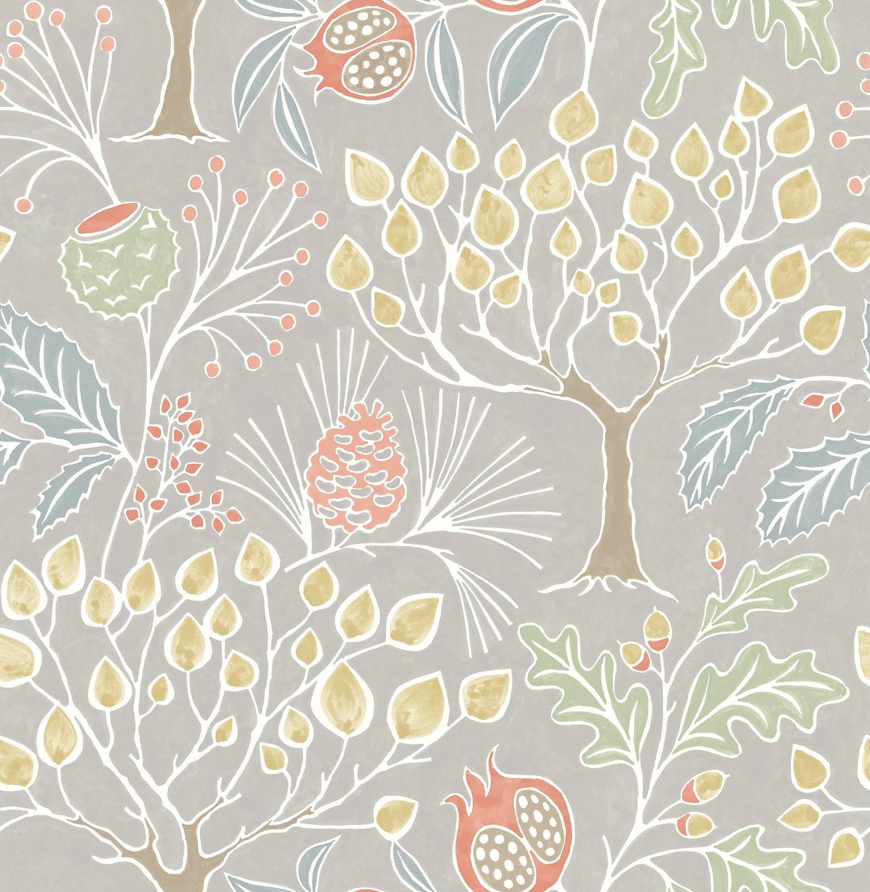 Looking for 2903-25829 Blue Bell Shiloh Light Grey Botanical A Street Prints Wallpaper