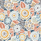 Search 2903-25866 Blue Bell Lucy Navy Floral A Street Prints Wallpaper