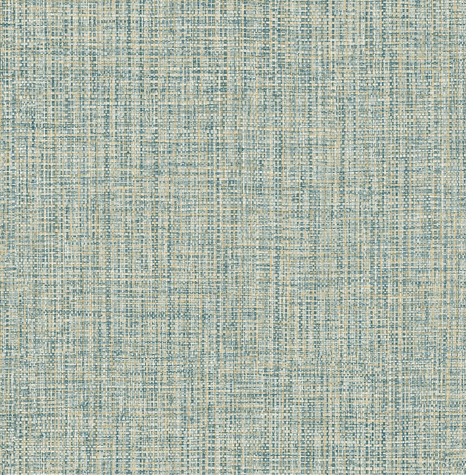 View 2908 24944 Alchemy Rattan Teal Woven A Street Prints Wallpaper