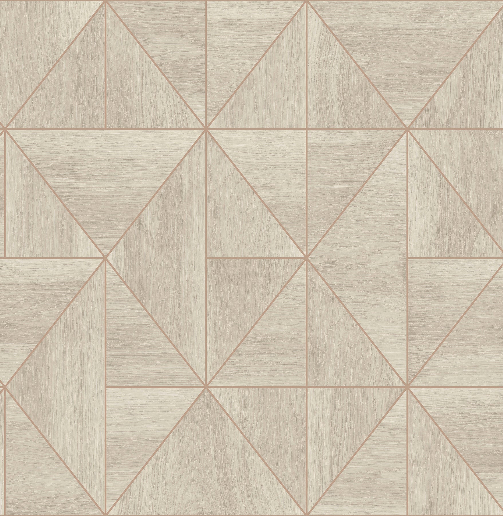 View 2908 25324 Alchemy Cheverny Cream Geometric Wood A Street Prints Wallpaper