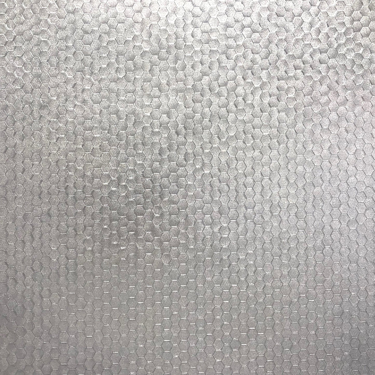 Search 2927-42485 Polished Carbon Silver Honeycomb Geometric Silver Brewster Wallpaper