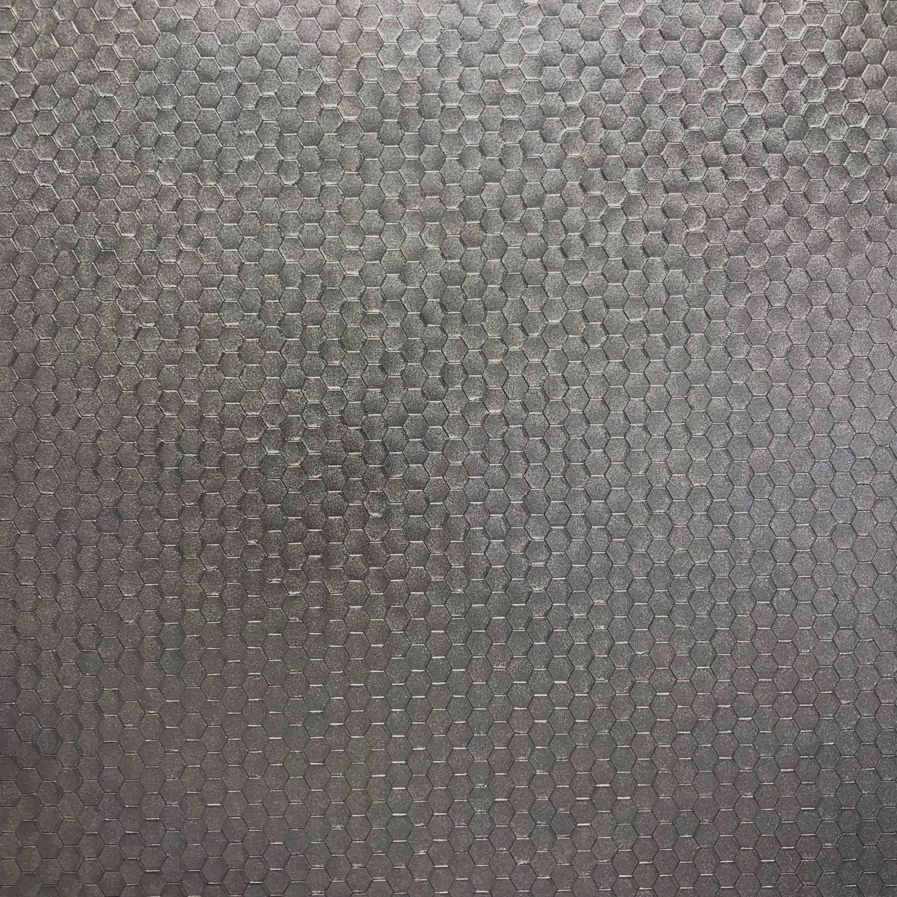 Find 2927-42488 Polished Carbon Pewter Honeycomb Geometric Pewter Brewster Wallpaper