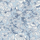 Select 2927-80402 Newport Beaufort Light Blue Peony Chinoiserie Light Blue A-Street Prints Wallpaper