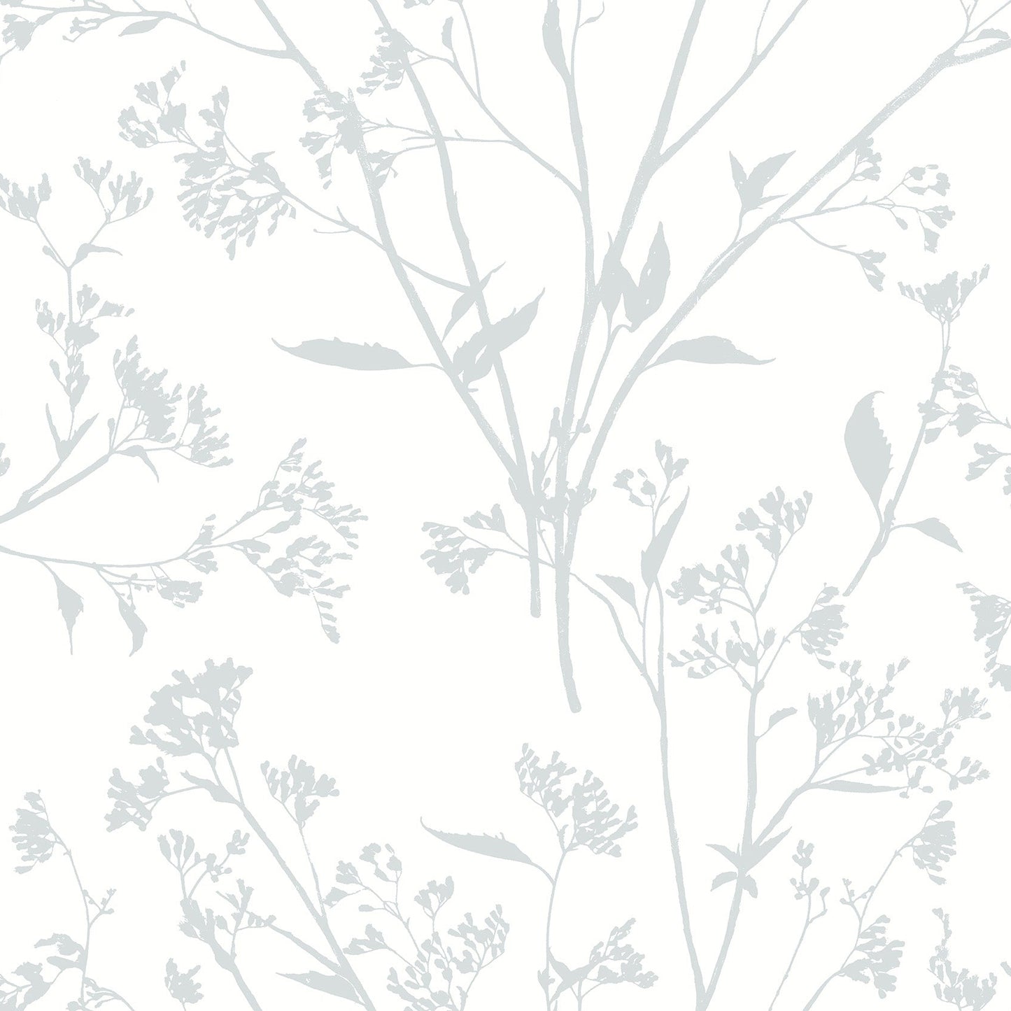 Buy 2927-80708 Newport Southport Light Grey Delicate Branches Light Grey A-Street Prints Wallpaper