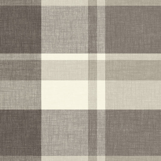 Search 2927-81100 Newport Madaket Charcoal Plaid Charcoal A-Street Prints Wallpaper