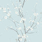 Find 2927-81802 Newport Monterey Sky Blue Floral Branch Sky Blue A-Street Prints Wallpaper