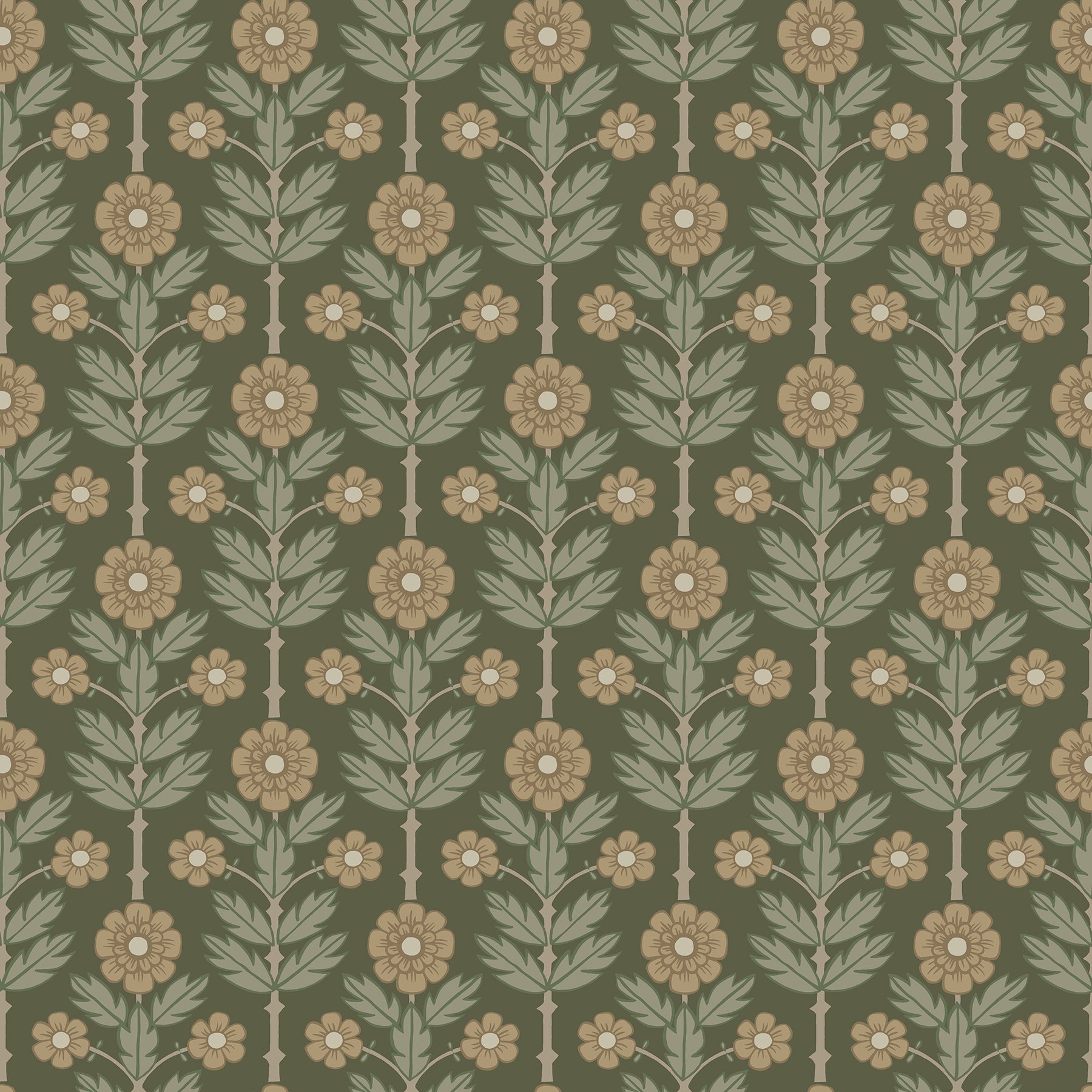 Looking for 2948-28009 Spring Aya Green Floral Green A-Street Prints Wallpaper