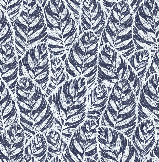 Buy 2964-25921 Scott Living Del Mar Indigo Botanical Indigo A-Street Prints Wallpaper