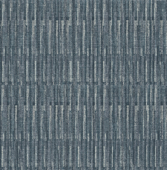 Select 2964-25945 Scott Living Brixton Indigo Texture Indigo A-Street Prints Wallpaper
