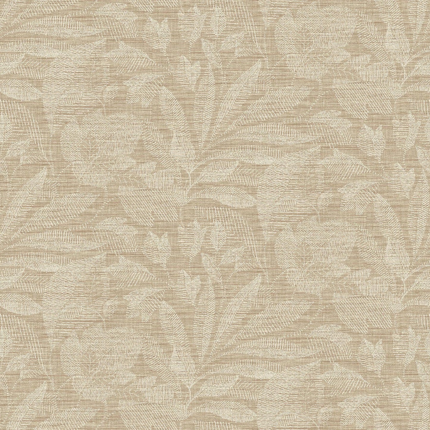 Order 2971-86155 Dimensions Lei Wheat Etched Leaves Wheat A-Street Prints Wallpaper