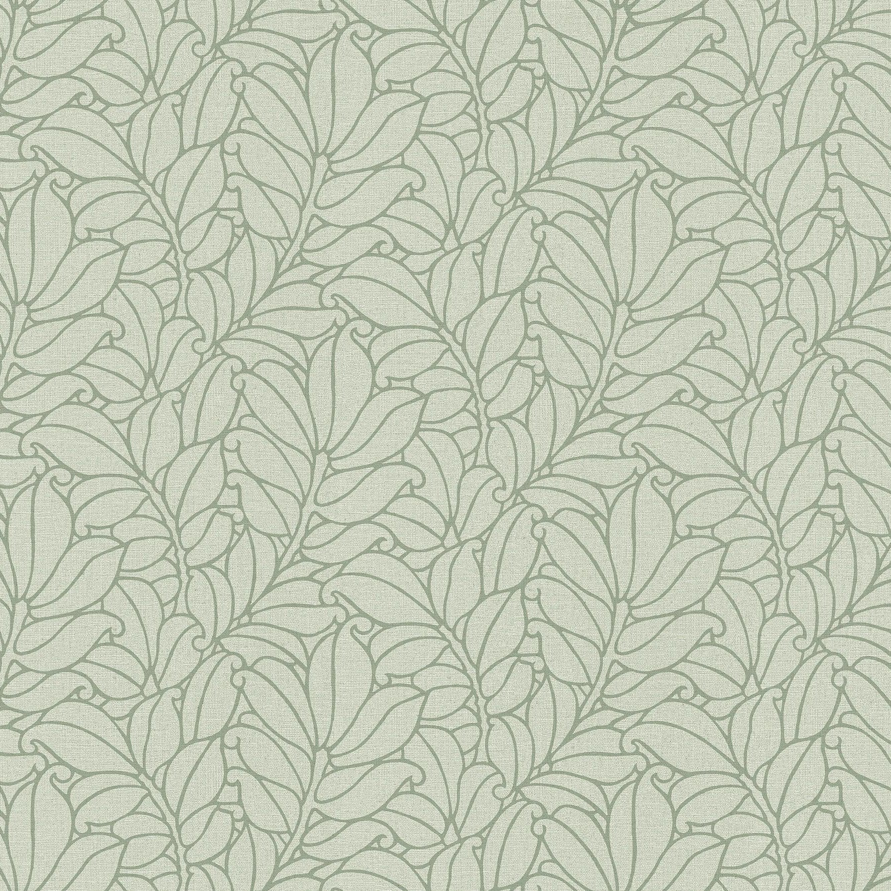 Find 2971-86320 Dimensions Coraline Green Leaf Green A-Street Prints Wallpaper