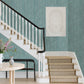 Save on 2971-86343 Dimensions Justina Teal Faux Grasscloth Teal A-Street Prints Wallpaper