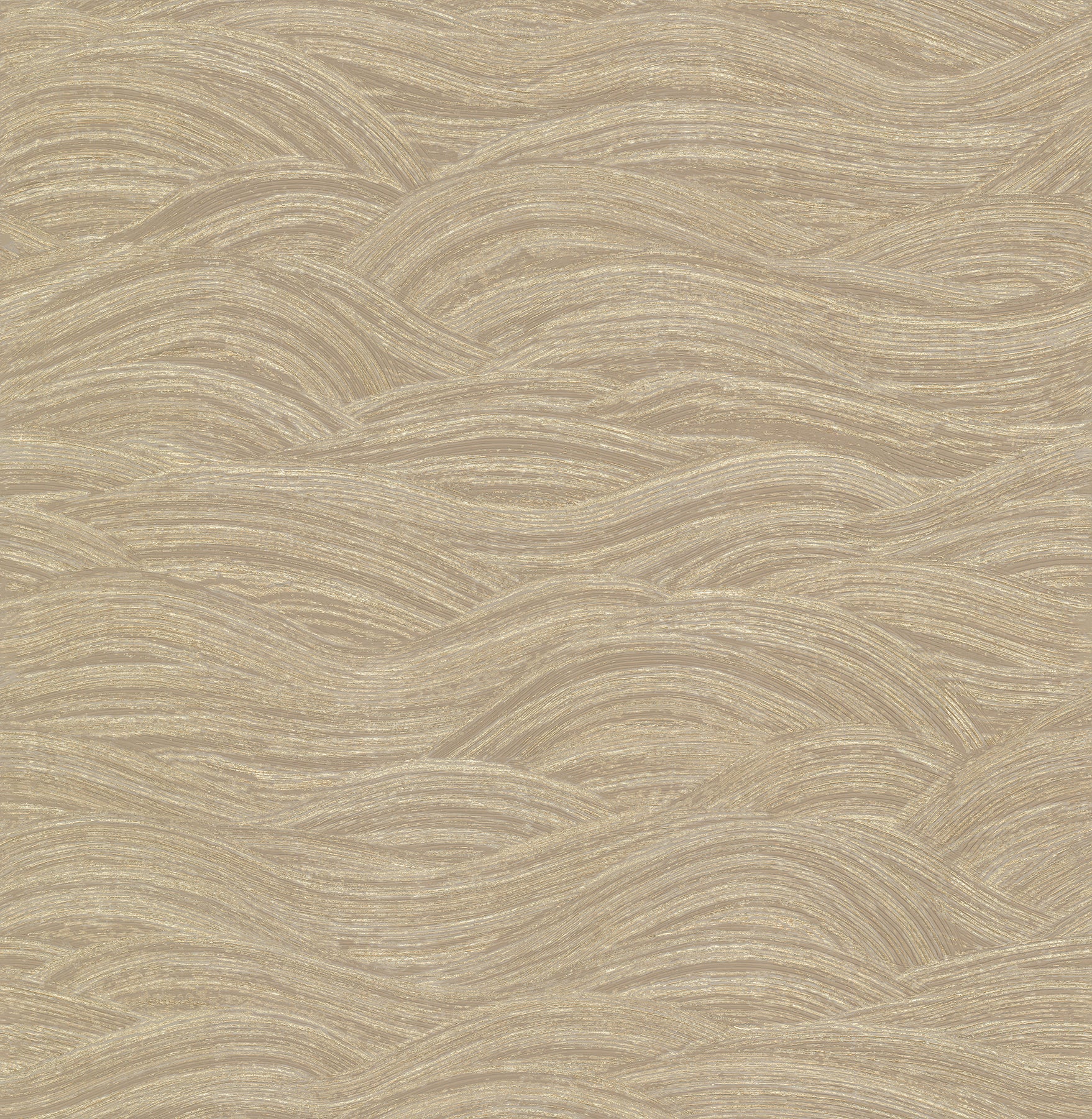 Search 2971-86364 Dimensions Leith Gold Zen Waves Gold A-Street Prints Wallpaper