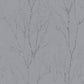 Find 2979-37260-1 Bali Diani Pewter Metallic Tree Pewter by Advantage Wallpaper