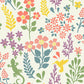 Purchase 2980-26172 Advantage Wallpaper, Karina Multicolor Meadow - Splash