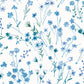 Purchase 2980-26176 Advantage Wallpaper, Heidi Blue Watercolor Florals - Splash