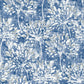 Purchase 2980-26187 Advantage Wallpaper, Dori Blue Painterly Floral - Splash