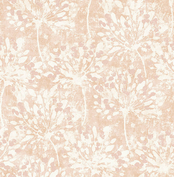 Purchase 2980-26189 Advantage Wallpaper, Dori Blush Painterly Floral - Splash
