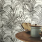 Purchase 2980-478013 Advantage Wallpaper, Serra White Palm - Splash12