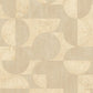 Purchase 2980-521344 Advantage Wallpaper, Barcelo Light Brown Circles - Splash