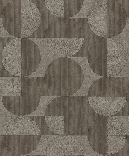 Purchase 2980-521368 Advantage Wallpaper, Barcelo Brown Circles - Splash