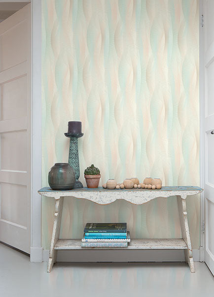 Purchase 2980-651522 Advantage Wallpaper, Currin Pastel Wave - Splash1