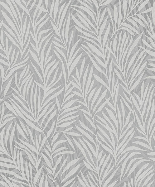 Purchase 2980-M52509 Advantage Wallpaper, Holzer Grey Fern - Splash