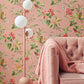 Find 300111 Pip Studio Vol 5 Floris Pink Woodland Floral Pink Eijffinger Wallpaper