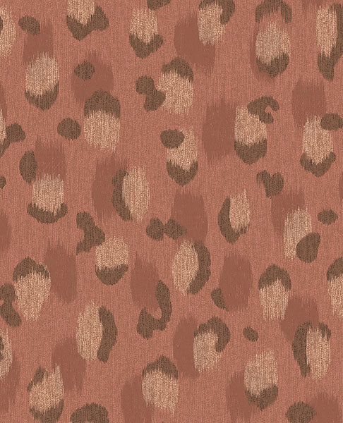 Select 300542 Skin Javan Rust Leopard Rhubarb by Eijffinger Wallpaper
