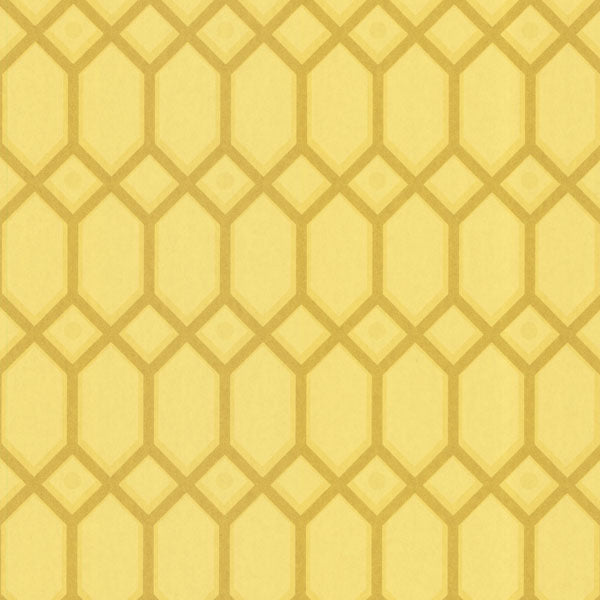 Select 310892 Club Yellow Geometric Wallpaper by Eijffinger Wallpaper