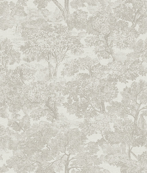 Purchase 3112-002722 Sage Hill Toile by Chesapeake Wallpaper