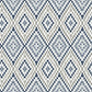 Purchase 3118-12713 Birch & Sparrow Ganado Geometric Ikat Navy by Chesapeake Wallpaper