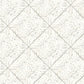 Buy 3119-13091 Kindred Brandi White Metallic Faux Tile White by Chesapeake Wallpaper