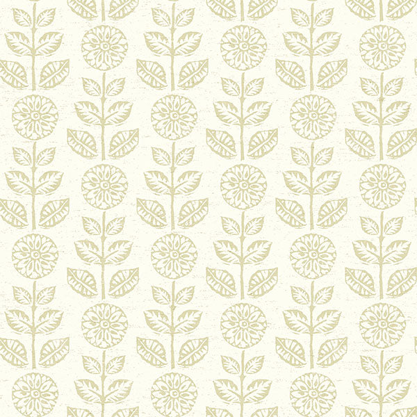 Search 3119-13513 Kindred Dolly Beige Floral Beige by Chesapeake Wallpaper