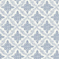 Looking 3119-13532 Kindred Wynonna Navy Geometric Floral Navy by Chesapeake Wallpaper