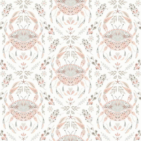 Find 3120-13641 Sanibel Annapolis Coral Crustation Coral by Chesapeake Wallpaper