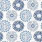 Shop 3120-13705 Sanibel Sunkissed Blue Floral Blue by Chesapeake Wallpaper