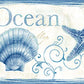 Purchase 3120-53561B Sanibel Island Bay Blue Starfish Border Blue by Chesapeake Wallpaper