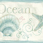 Select 3120-53562B Sanibel Island Bay Sea Green Starfish Border Sea Green by Chesapeake Wallpaper